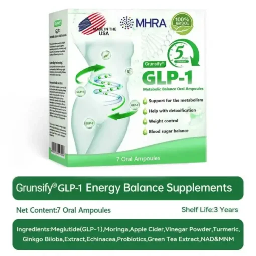 GRUNSIFY® 𝑮𝗟𝐏-𝟭 Energy Balance Supplements