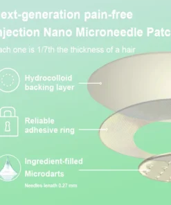 GRUNSIFY® GLP-1 & NAD+ Slimming & health NANO MICRONEEDLE PATCH
