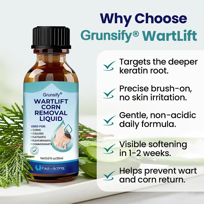 Grunsify® Wart Lift Corn Removal Liquid-No Recurrence After Cure